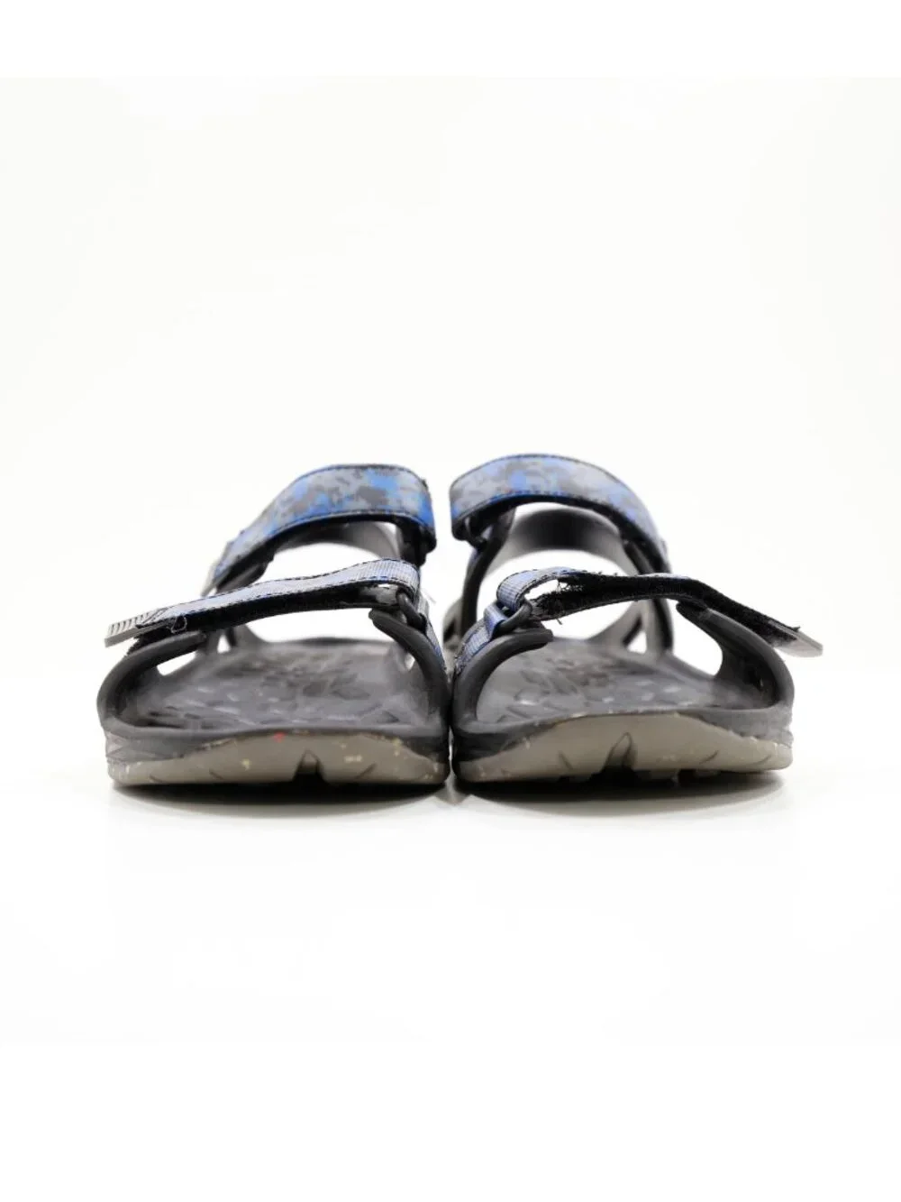 Merrell Hydro Drift Black & Blue Lightweight Adjustable Sandals - Youth 4